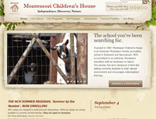 Tablet Screenshot of mchkids.com